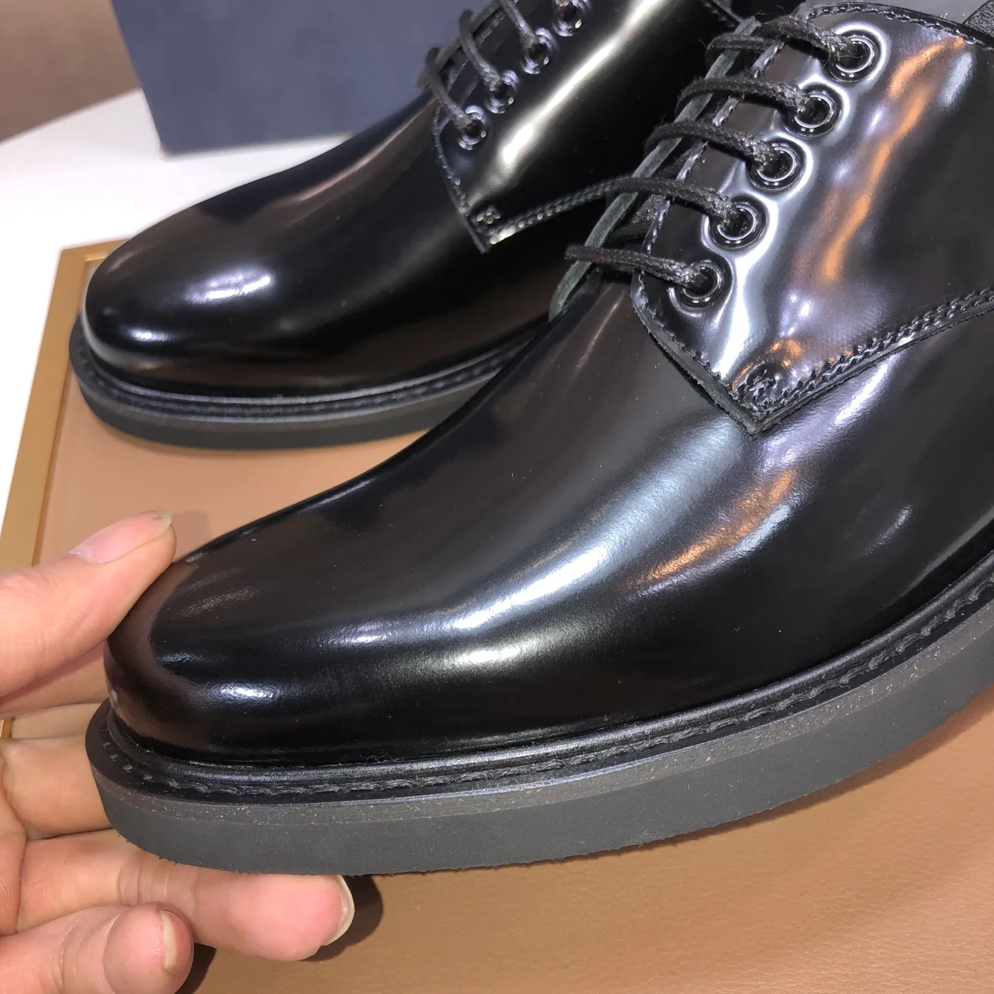 Men's shoes 💰680💶[Dior] (water-dyed cowhide lining) Dior original 1:1 high-quality factory, imported original materials, imported raw cowhide, water-dyed cowhide lining, original TPU outsole, code number: 39-44 (38.45 custom-made)